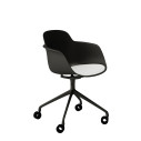 Sicla Poltroncina girevole con ruote Infiniti Design vista