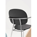 Tondina Poltroncina 4 gambe con braccioli Infiniti Design ambientazione