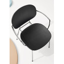 Tondina Poltroncina 4 gambe con braccioli Infiniti Design ambientazione