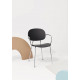 Tondina Poltroncina 4 gambe con braccioli Infiniti Design ambientazione