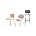 Tondina Poltroncina 4 gambe con braccioli Infiniti Design vista