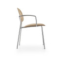 Tondina Poltroncina 4 gambe con braccioli Infiniti Design vista