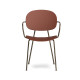 Tondina Pop Poltroncina 4 gambe con braccioli Infiniti Design