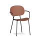 Tondina Pop Poltroncina 4 gambe con braccioli Infiniti Design