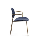 Tondina Pop Poltroncina 4 gambe con braccioli Infiniti Design vista
