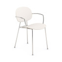 Tondina Pop Poltroncina 4 gambe con braccioli Infiniti Design vista