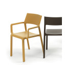 Poltroncina Trill Bistrot Nardi Outdoor Senape ambientazione