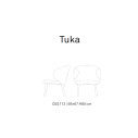 Poltroncina Tuka CB/2113 Connubia dimensioni