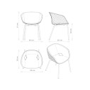 Uni-ka 594m Poltroncina Et al.  dimensioni