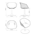 Uni-ka 600m Poltroncina Et al. dimensioni