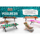 Poolbed Lipsticks Pink Lettino da piscina Seletti ambientazione