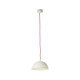 Pop 1 Lampada a sospensione/muro In-es.artdesign bianco-rosso