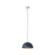 Pop 1 Lampada a sospensione/muro In-es.artdesign blu scuro-bianco/rosso