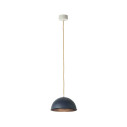Pop 1 Lampada a sospensione/muro In-es.artdesign blu scuro-oro