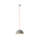 Pop 1 Lampada a sospensione/muro In-es.artdesign grigio-arancione fluo