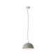 1 Lampada a sospensione/muro In-es.artdesign grigio-bianco/rosso