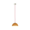 Pop 1 Lampada a sospensione/muro In-es.artdesign neutro-rosso