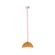 Pop 1 Lampada a sospensione/muro In-es.artdesign neutro-rosso