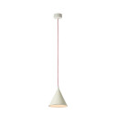 Pop 2 Lampada a sospensione/muro In-es.artdesign bianco-bianco/rosso