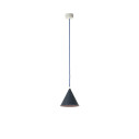 Pop 2 Lampada a sospensione/muro In-es.artdesign blu scuro-blu