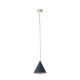 Pop 2 Lampada a sospensione/muro In-es.artdesign blu scuro-oro