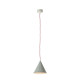 Pop 2 Lampada a sospensione/muro In-es.artdesign grigio-bianco/rosso