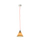 Pop 2 Lampada a sospensione/muro In-es.artdesign neutro-arancione fluo