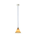 Pop 2 Lampada a sospensione/muro In-es.artdesign neutro-blu