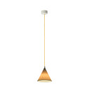 Pop 2 Lampada a sospensione/muro In-es.artdesign neutro-giallo