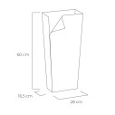Portaombrelli Eco trasparente Vesta dimensioni