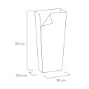 Portaombrelli Eco bianco Vesta Home dimensioni