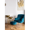 Pouf Clarissa deep D35 Bizzotto ambientazione