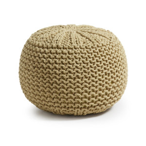 Pouf Shott Ø 50 cm senape