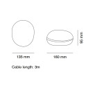 Pria Mini 1125E lampada da esterno 9010 novantadieci dimensioni