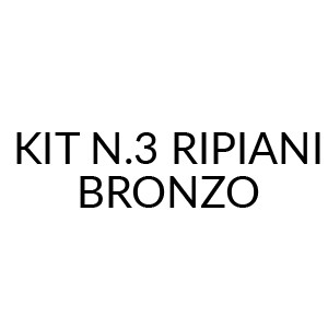 Kit n.3 ripiani | Bronzo (+€ 75,00)