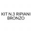 Kit n.3 ripiani | Bronzo