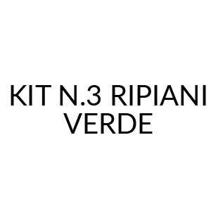 Kit n.3 ripiani | Verde (+€ 75,00)