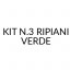Kit n.3 ripiani | Verde