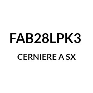 FAB28LPK3 - Cerniere a Sx