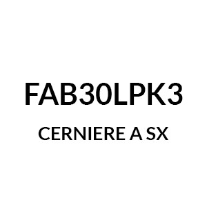 FAB30LPK3 - Cerniere a Sx
