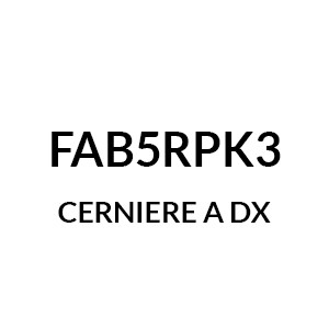 FAB5RPK3  - Cerniere Dx