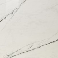 CM007A - Supermarmo Bianco Statuario opaco - Allunga legno laccata bianco opaco (+€ 1.140,76)
