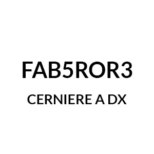 FAB5ROR3  - Cerniere Dx
