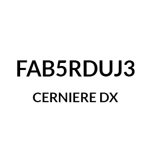 FAB5RDUJ3  - Cerniere Dx