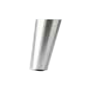 Alluminio Obliquo H 11 cm | Cromo (+€ 150,29)