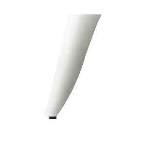 Metallo Obliquo H 15 cm | Bianco  (+€ 278,40)