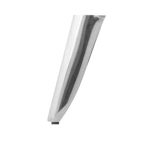 Metallo Obliquo H 15 cm | Cromo  (+€ 278,40)