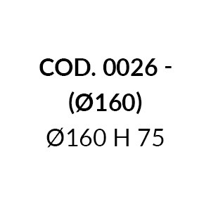 0026 - Ø160 H 75 cm (+€ 121,41)