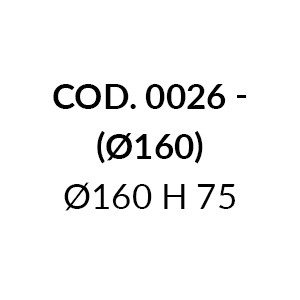 0026 - Ø160 H 75 cm (+€ 327,31)