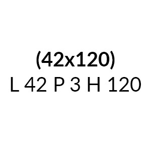 (42X120)  - L 42 P 3 H 120